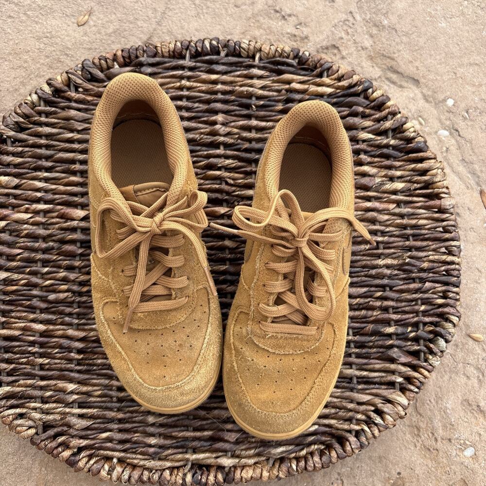 Size 2Y- Nike Air Force 1 LV8 3 Low Wheat‎ 2019 BQ5485-700